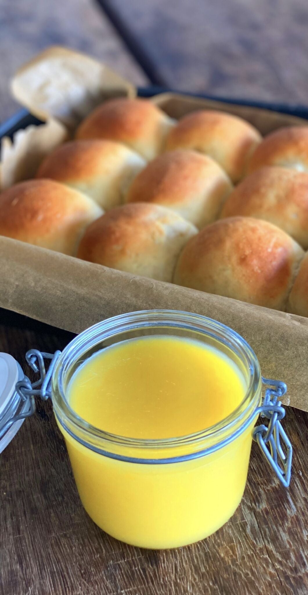 Appelsincreme - Engelsk orange curd