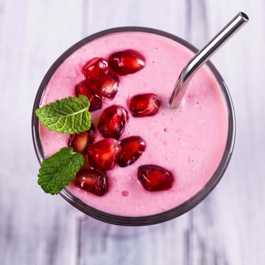 Antiinflammatorisk granatæble smoothie