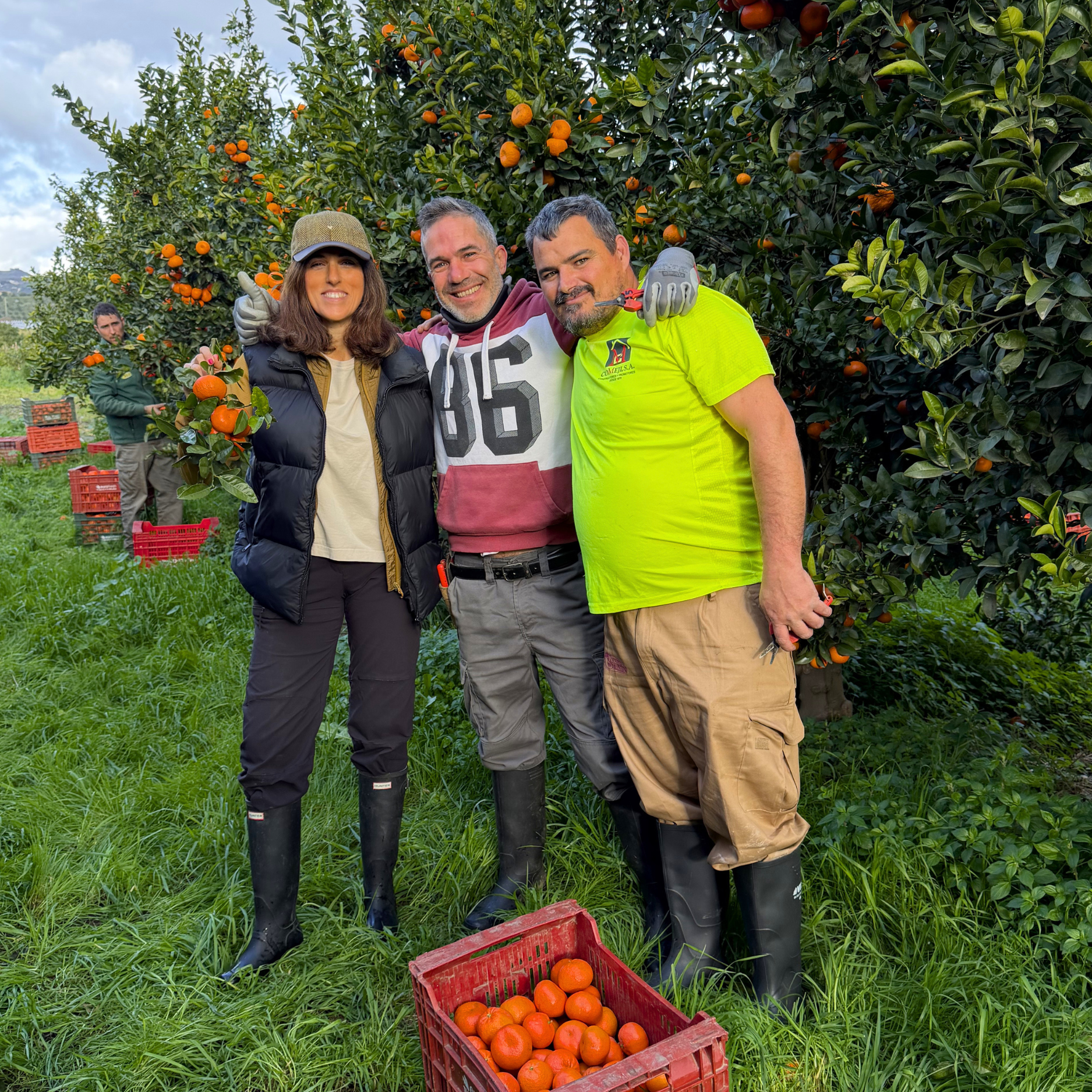 farmers in clementin farm